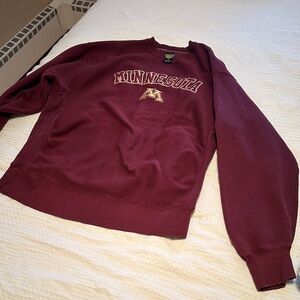 Signature Burgundy Crewneck Sweater
